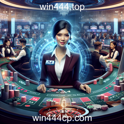 Descubra a Experiência do Live Casino no win444.top